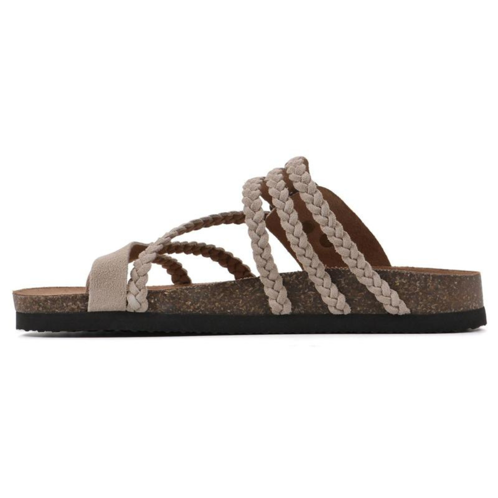 Sandalias de corcho trenzadas Camila: tus pies te lo piden. Quieren estas.