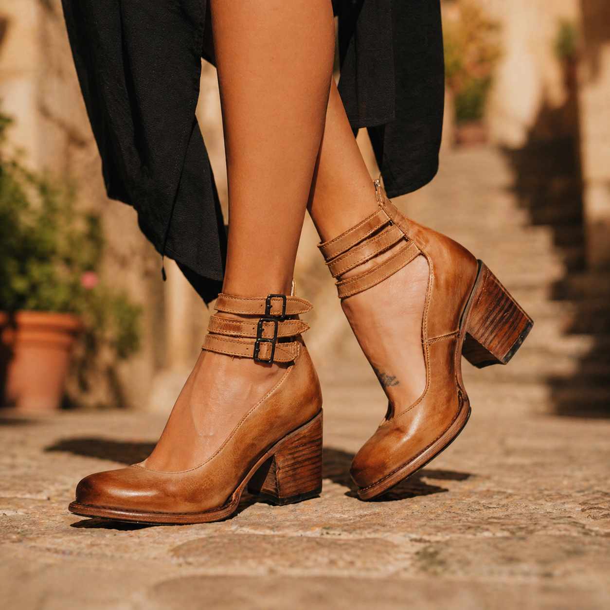 MARTINA | TACONES DE CUERO CONFORT Y SUJECIÓN PERFECTA