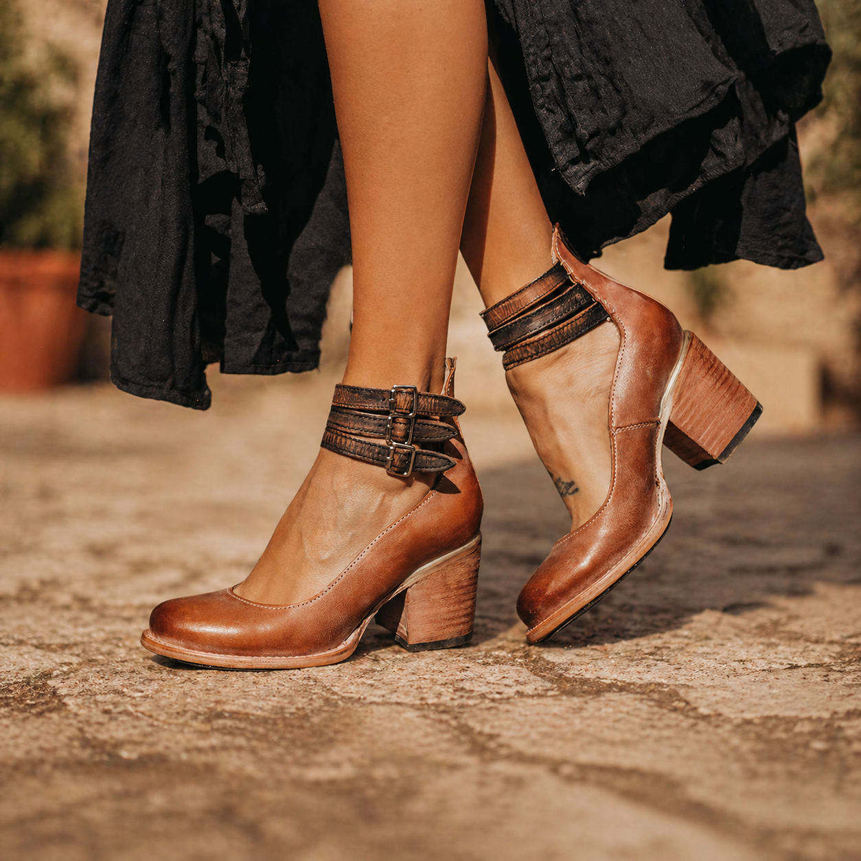MARTINA | TACONES DE CUERO CONFORT Y SUJECIÓN PERFECTA