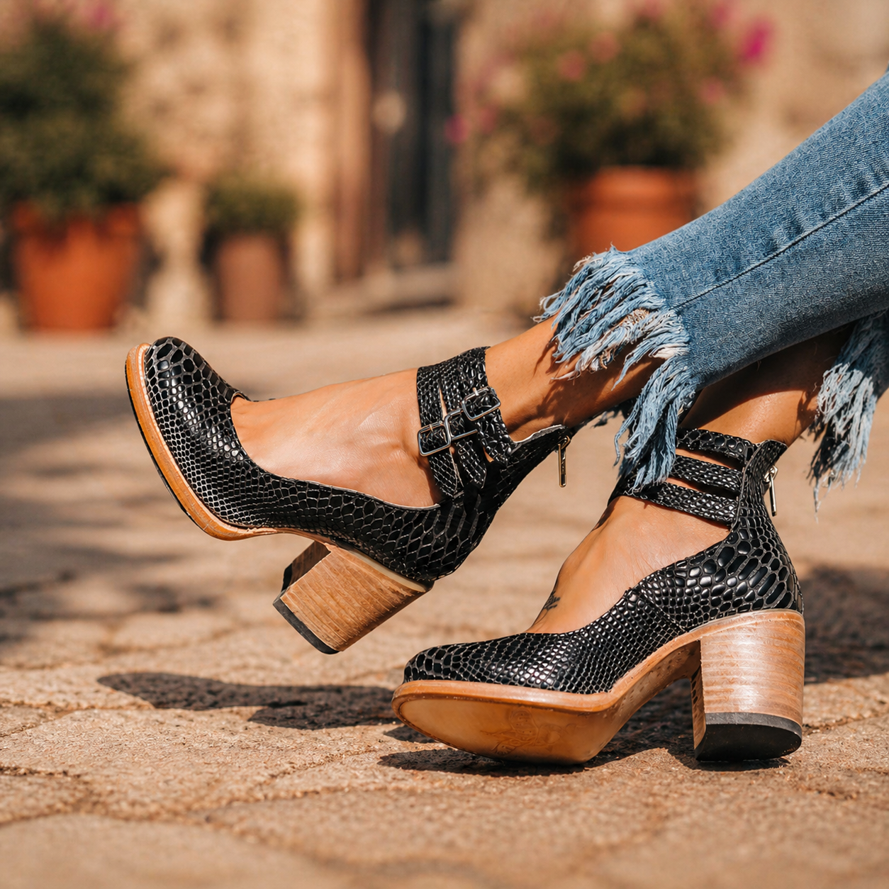 MARTINA | TACONES DE CUERO CONFORT Y SUJECIÓN PERFECTA