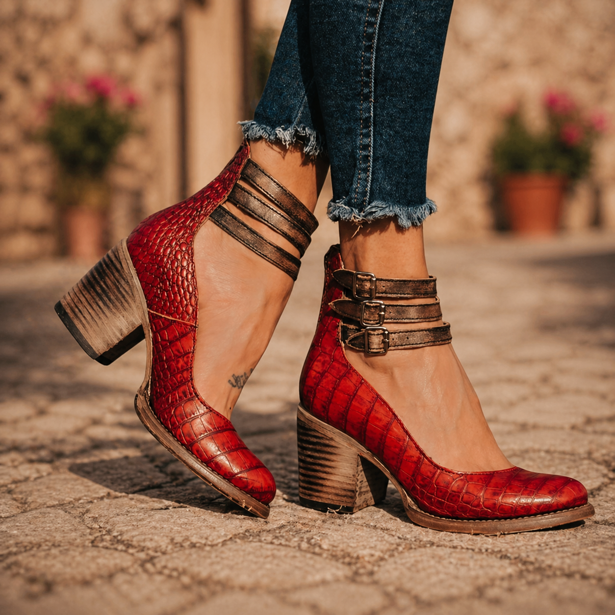 MARTINA | TACONES DE CUERO CONFORT Y SUJECIÓN PERFECTA