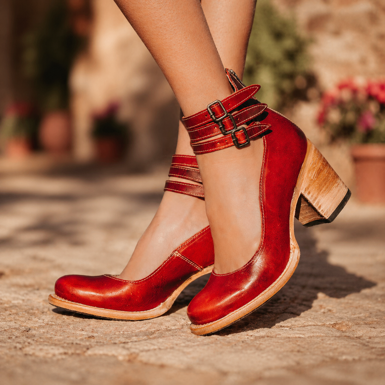 MARTINA | TACONES DE CUERO CONFORT Y SUJECIÓN PERFECTA